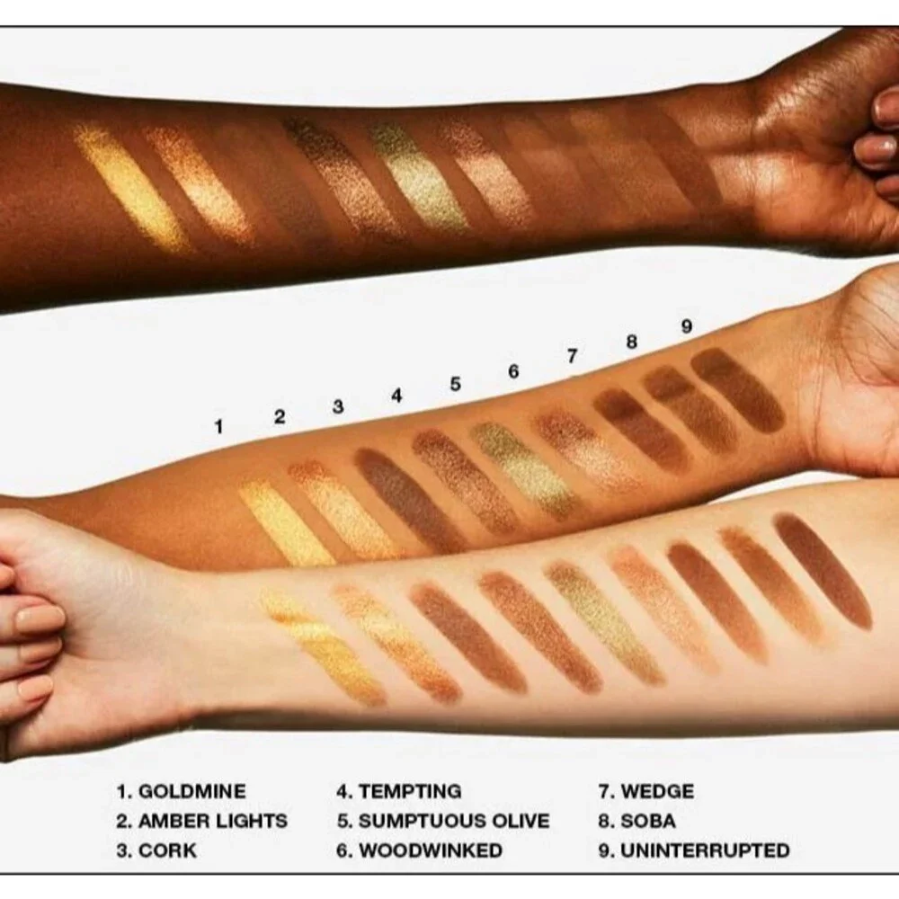 MAC  AMBER LIGHTS Eye Shadow ~Peachy Brown Shimmer Frost ~Pro Palette Pan Refill